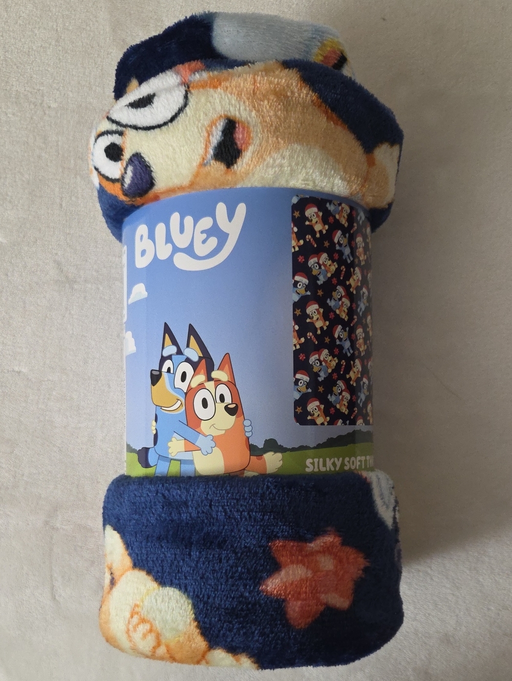 Bluey Plush Throw